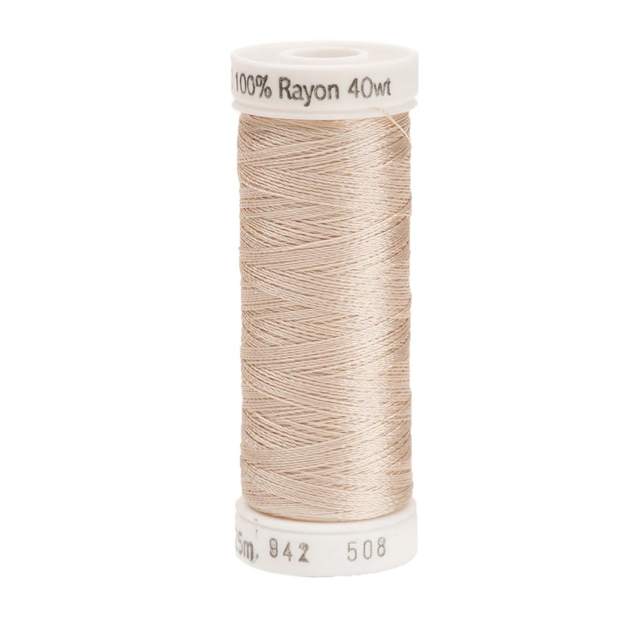 Rayon 40wt Thread 250yd Sand 0508