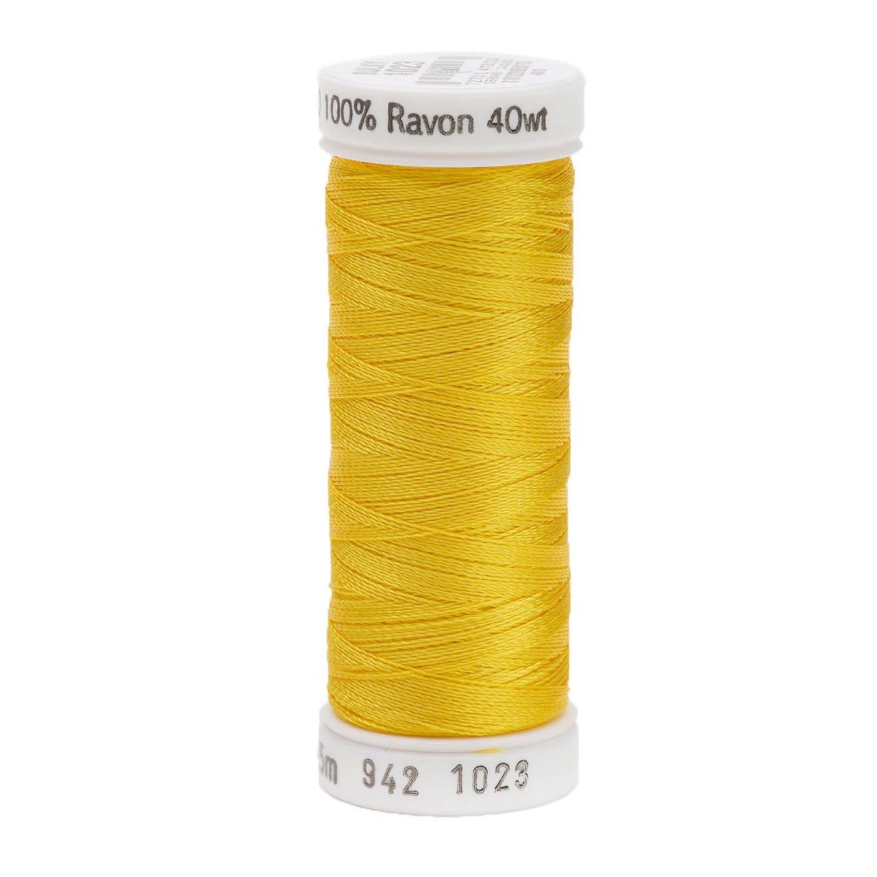 Rayon 40 wt Thread 250yds Yellow 1023