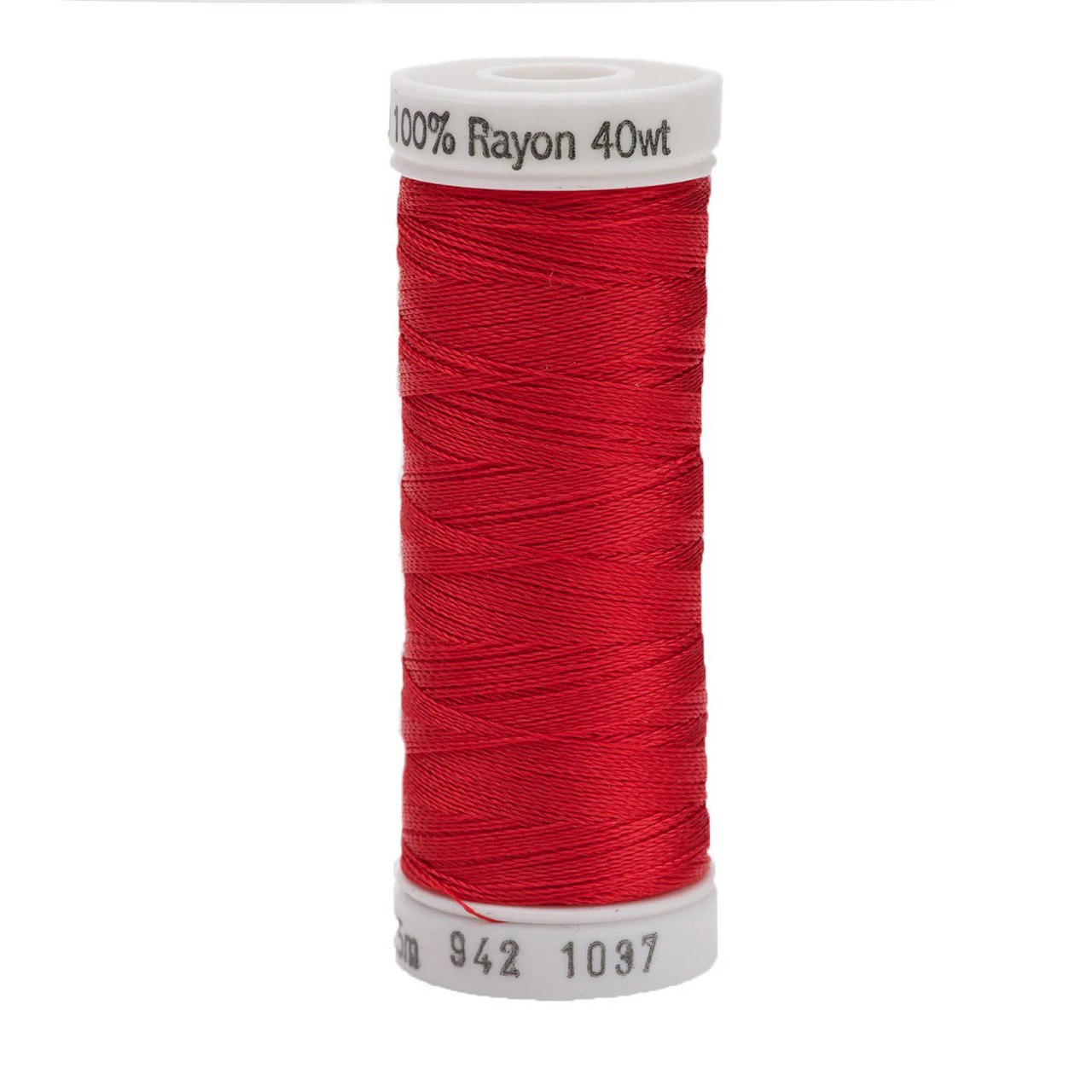 Rayon 40 wt Thread 250yds Light Red 1037