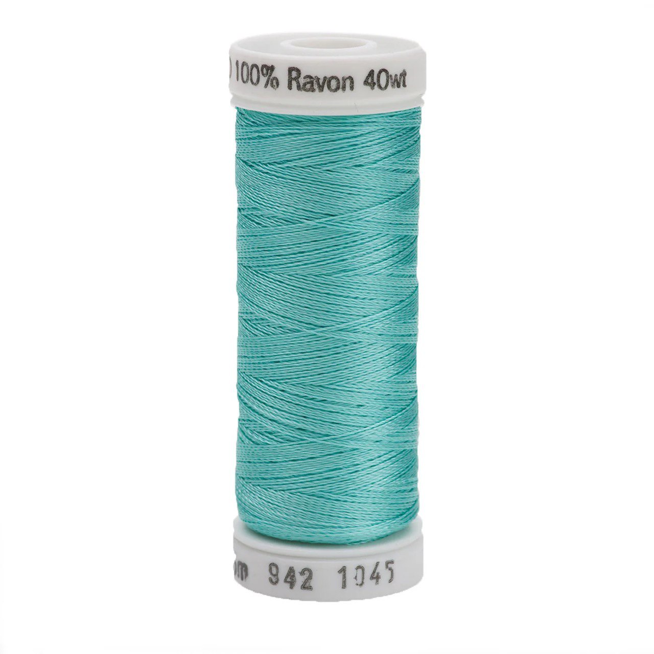 Rayon 40wt Thread 250yd Light Teal 1045