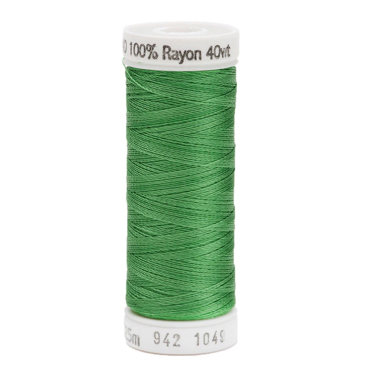 Rayon 40 wt Thread 250yds Grass Green 1049