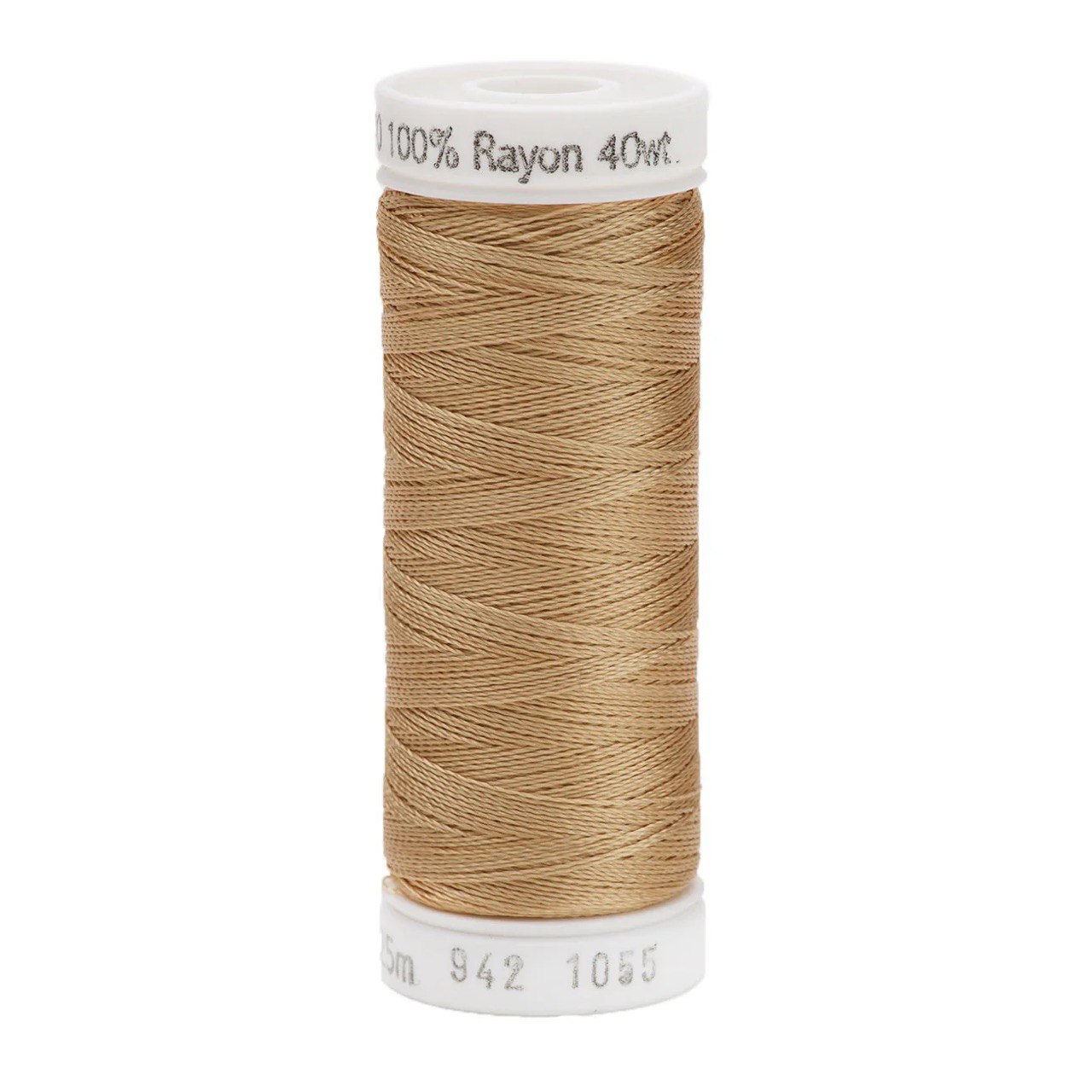 Rayon 40 wt Thread 250yds Tawny Tan 1055