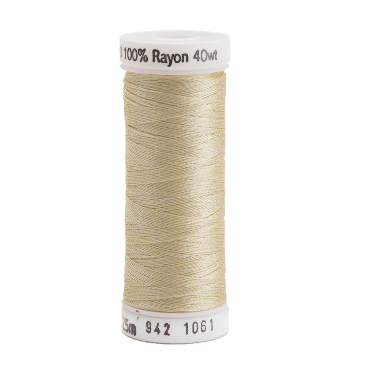 Rayon 40 wt Thread 250yds Pale Yellow 1061