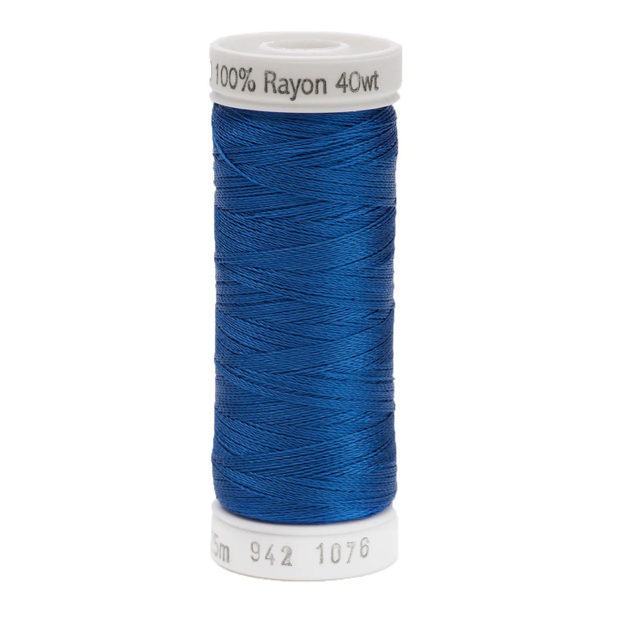 Rayon 40wt Thread 250yd Royal Blue 1076