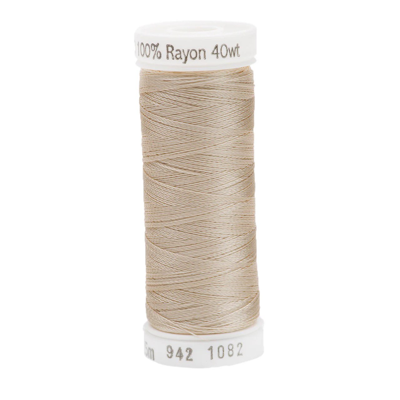 Rayon 40 wt Thread 250yds Ecru 1082