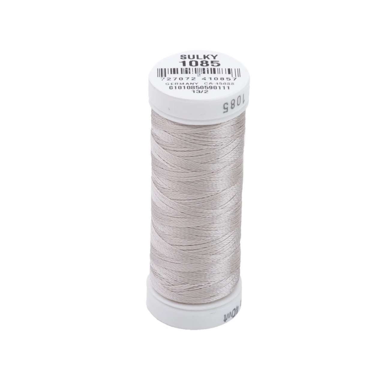 Rayon 40 wt Thread 250yds Silver 1085
