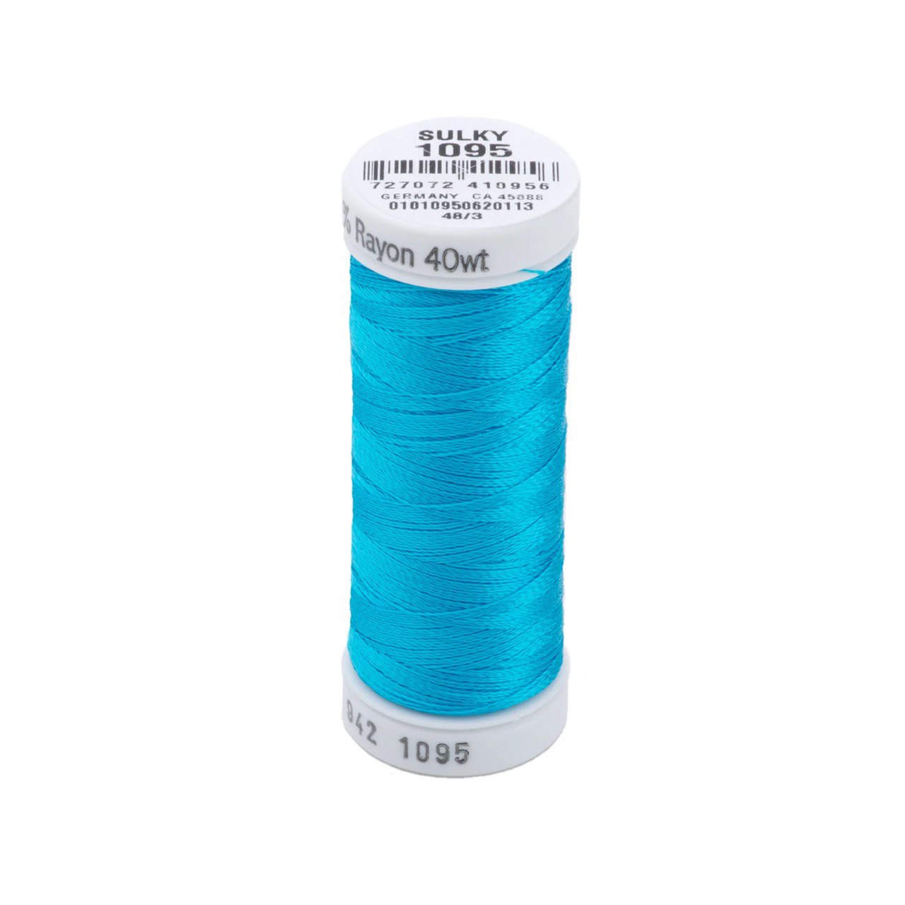 Rayon 40 wt Thread 250yds Turquoise 1095