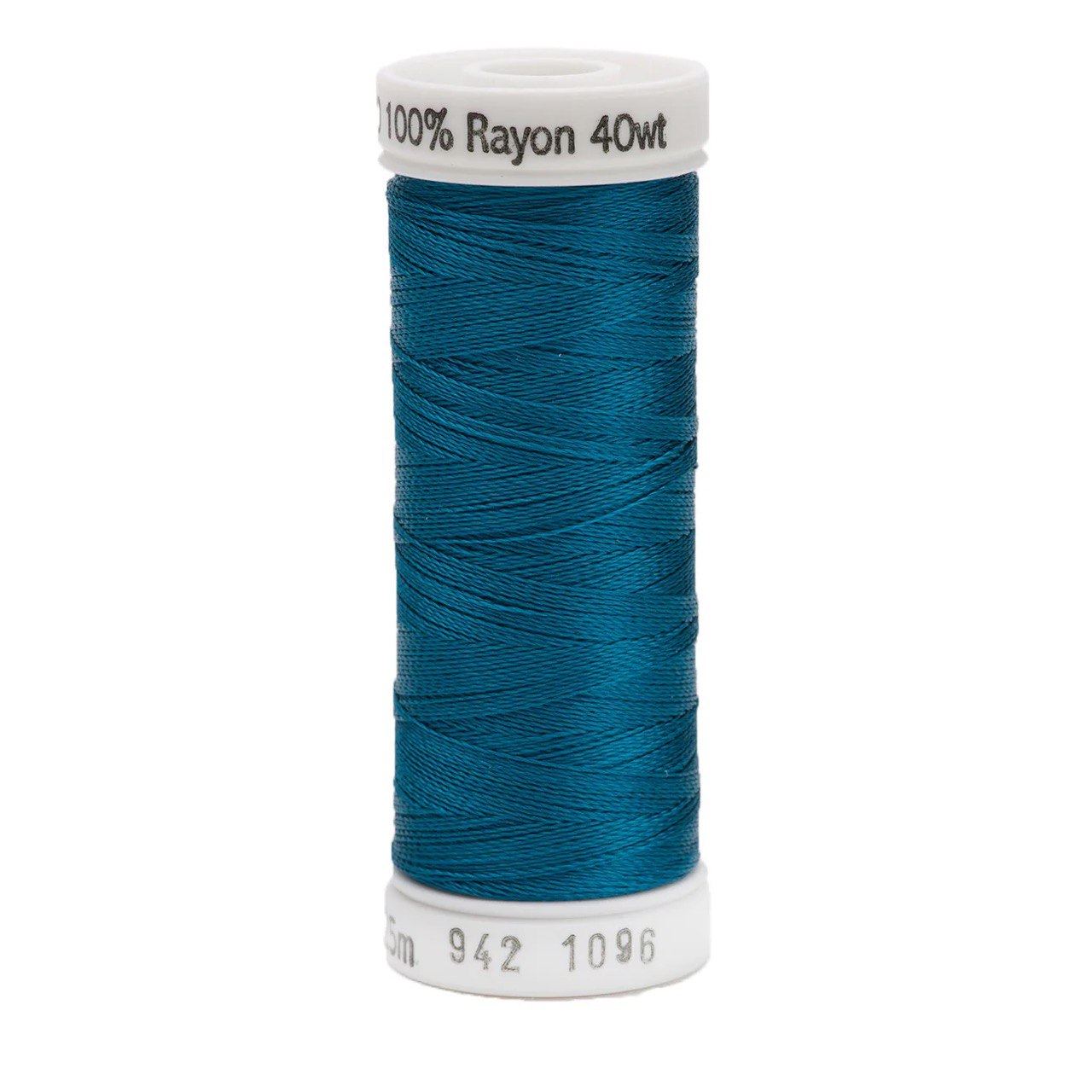 Rayon 40 wt Thread 250yds Dark Turquoise 1096
