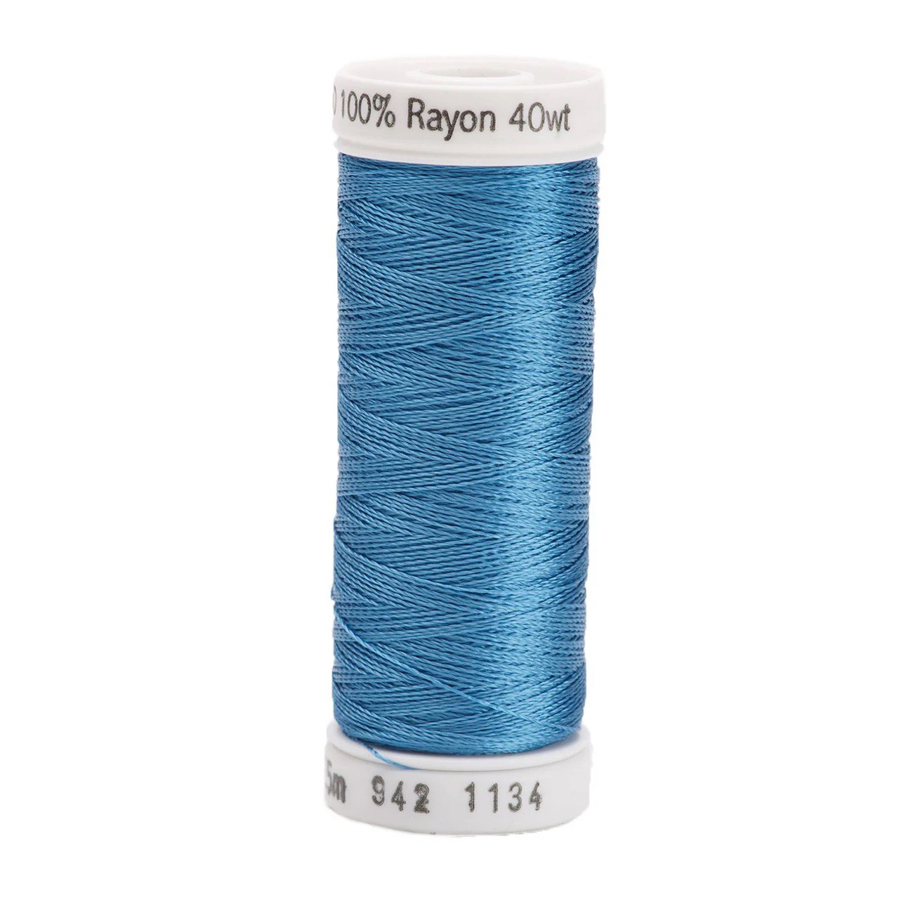 Rayon 40wt Thread 250yd Peacock Blue 1134