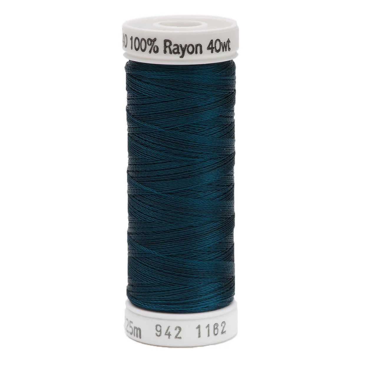 Rayon 40 wt Thread 250yds Deep Teal 1162