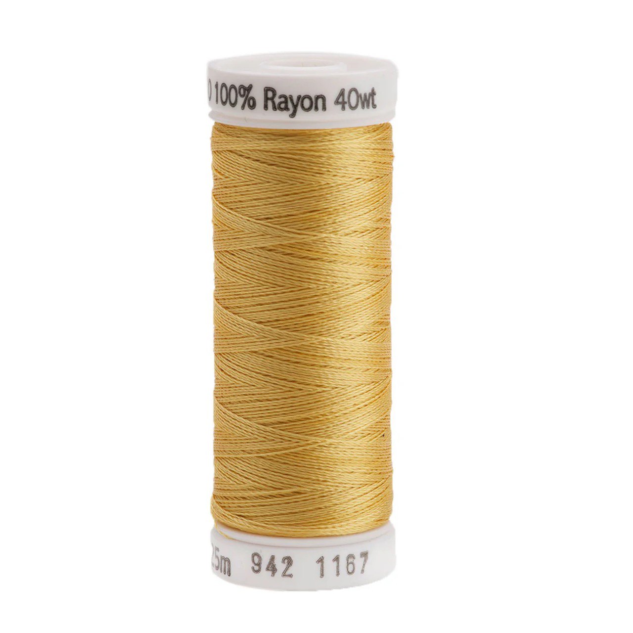 Rayon 40 wt Thread 250yds Maize Yellow 1167