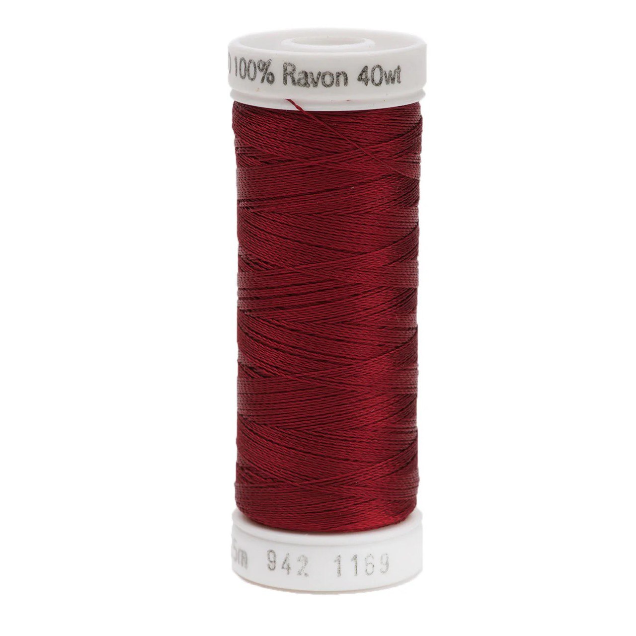 Rayon 40wt Thread 250yd Bayberry Red 1169