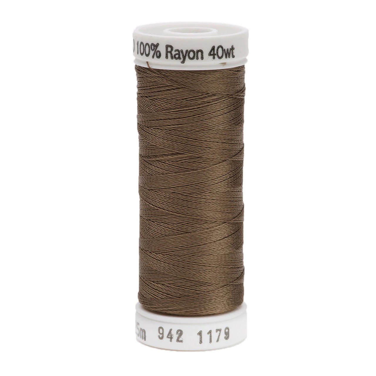 Rayon 40 wt Thread 250yds Dark Taupe 1179