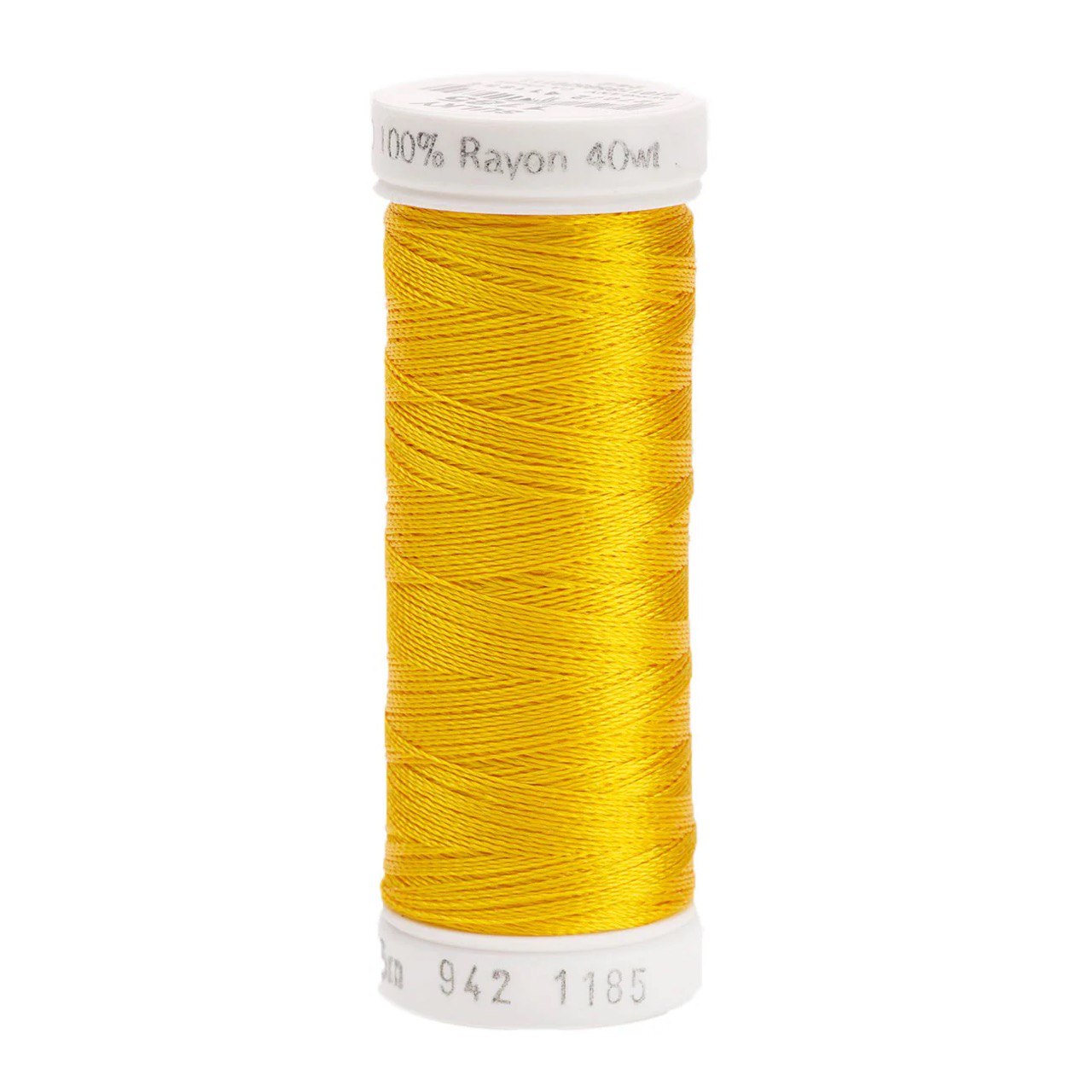 Rayon 40 wt Thread 250yds Golden Yellow 1185