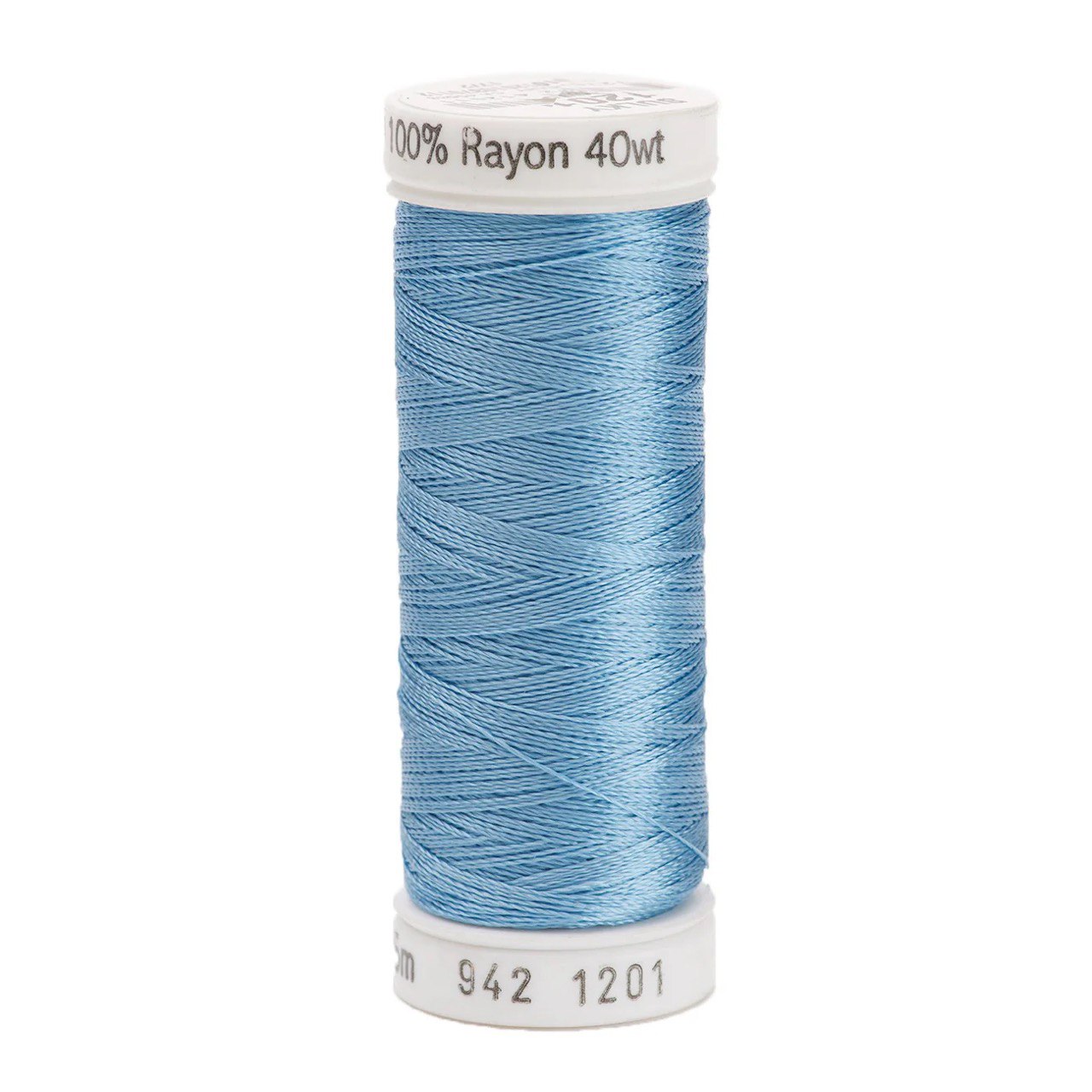 Rayon 40 wt Thread 250yds Medium Powder Blue 1201