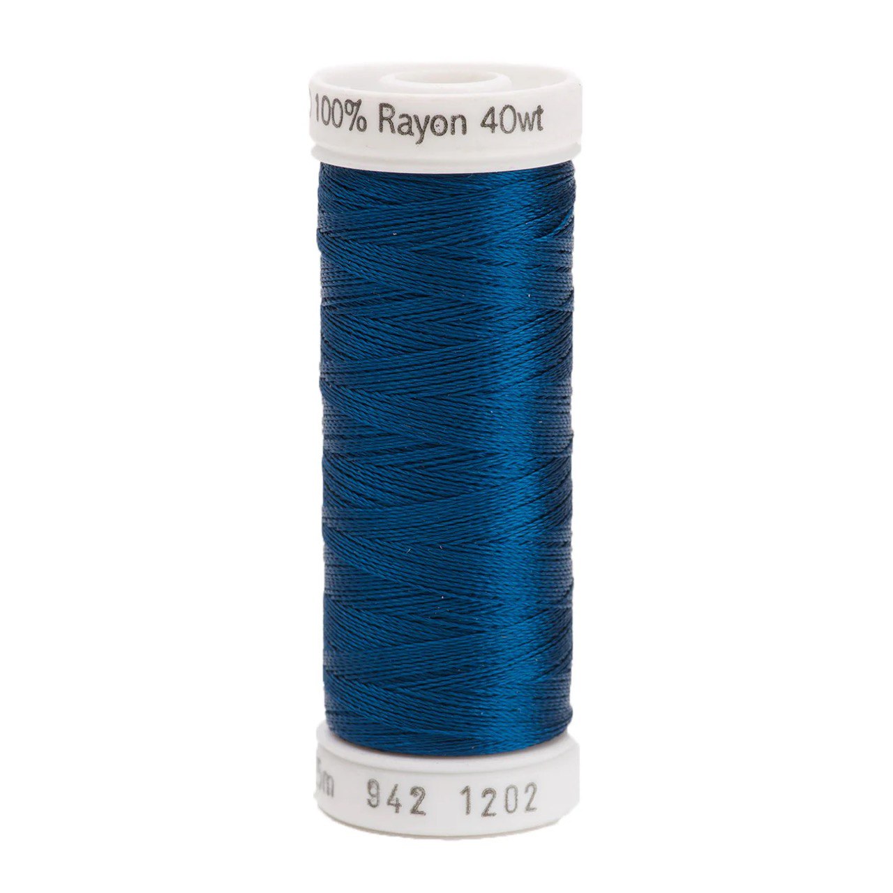 Rayon 40 wt Thread 250yds Deep Turquoise 1202