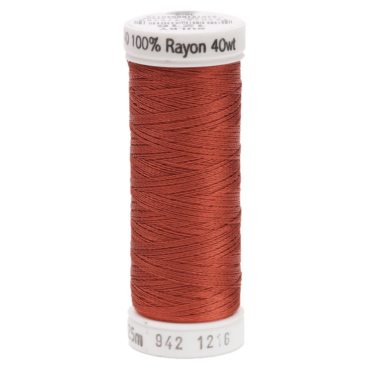 Rayon 40 wt Thread 250yds Medium Maple 1216