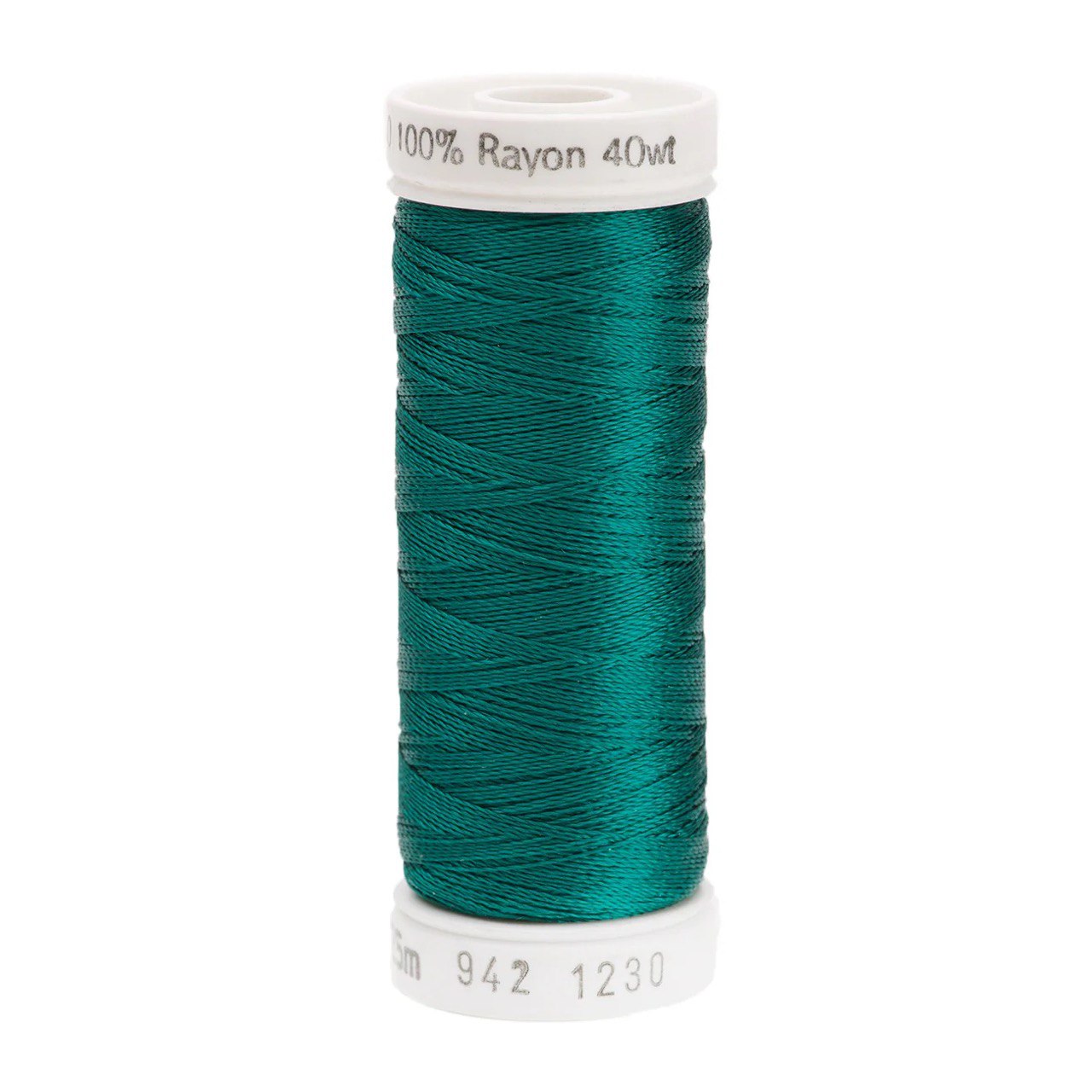 Rayon 40 wt Thread 250yds Dark Teal 1230