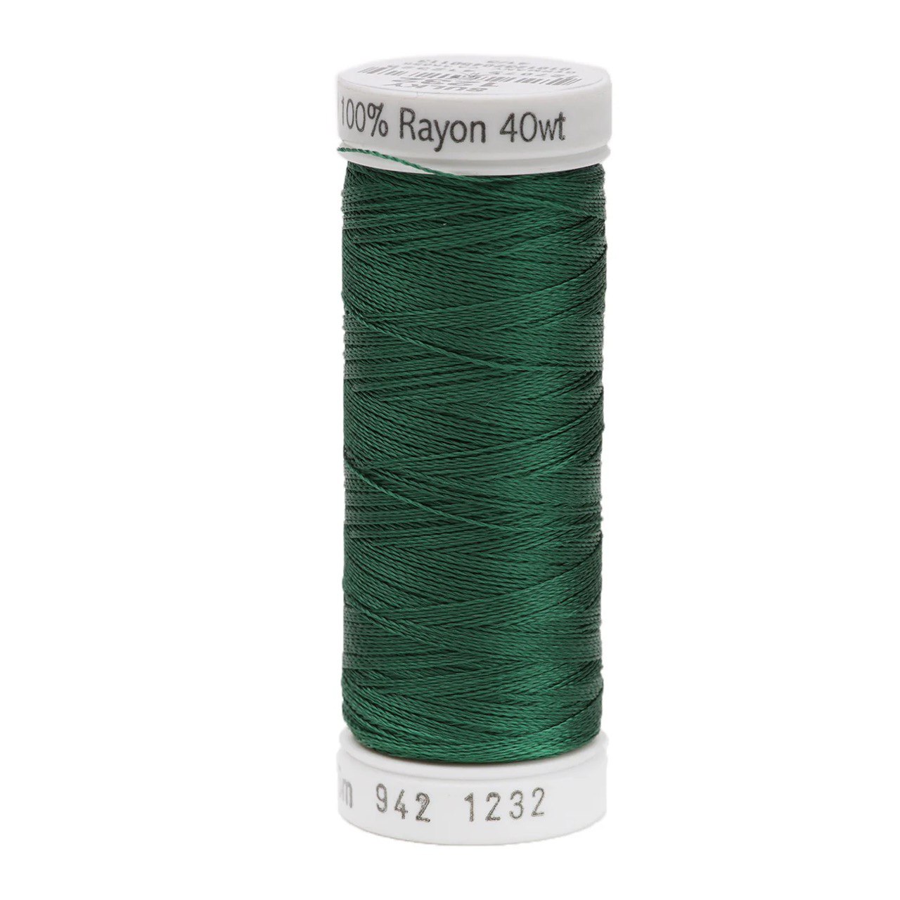 Rayon 40wt Thread 250yd Classic Green 1232