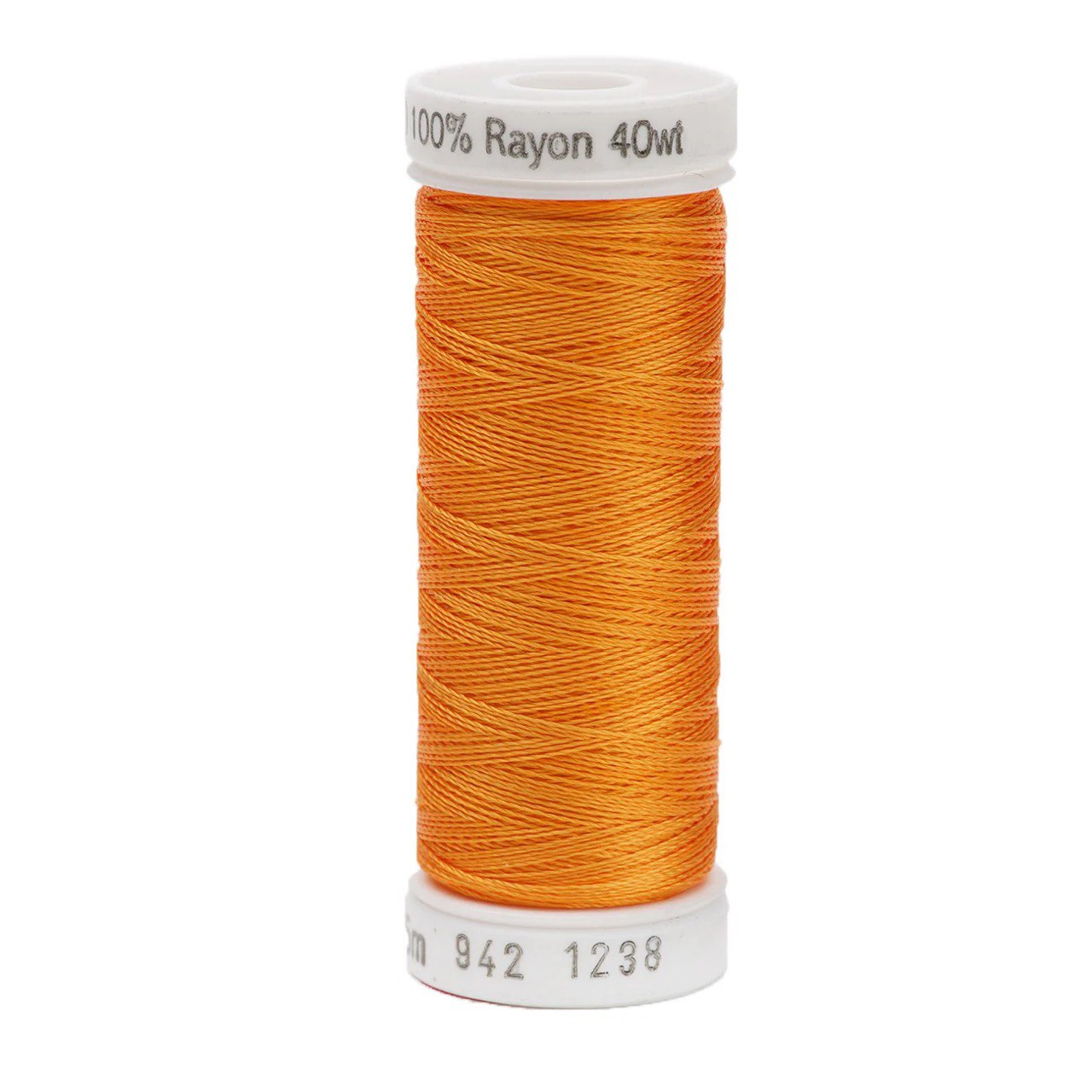 Rayon 40 wt Thread 250yds Orange Sunrise 1238