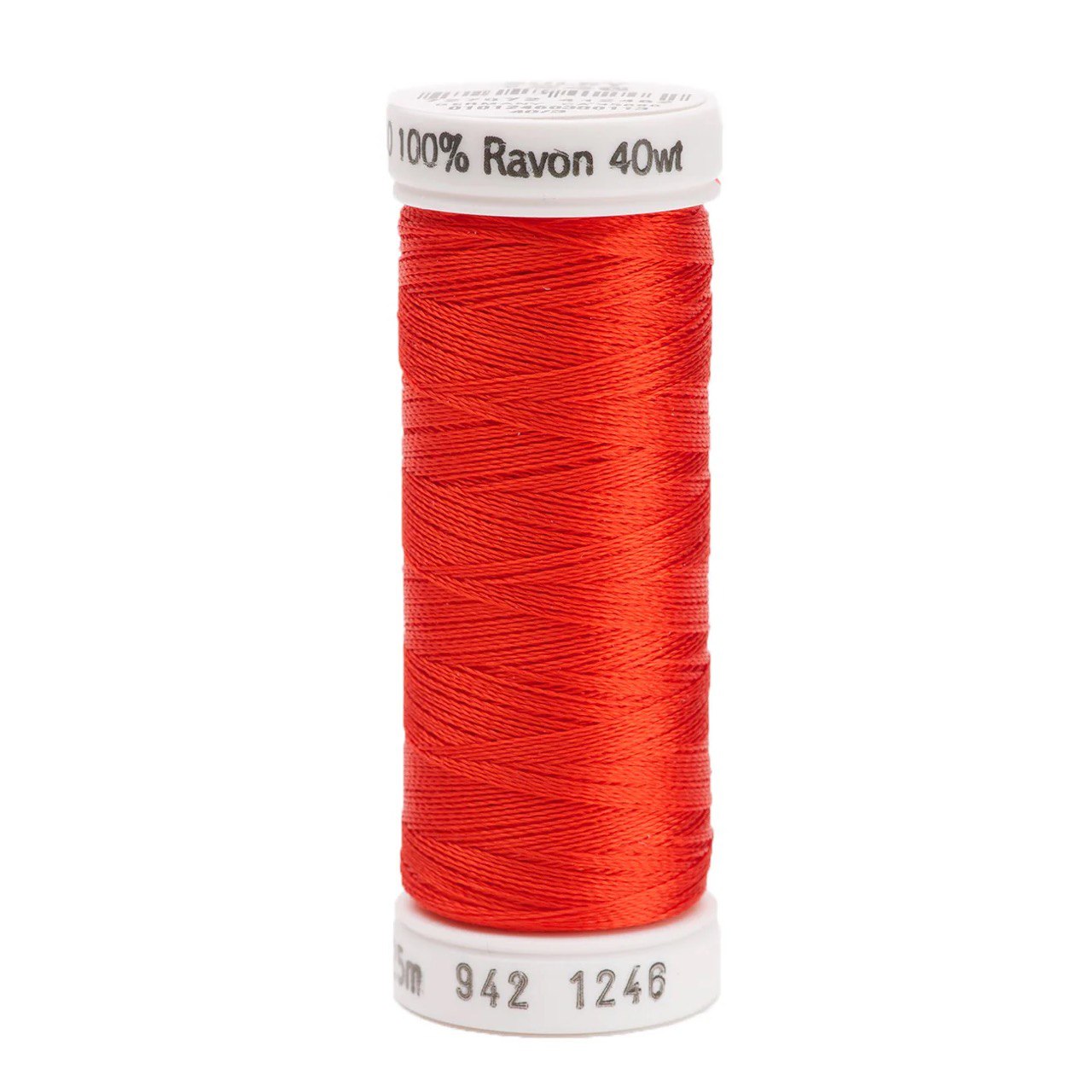 Rayon 40wt Thread 250yd Orange Flame 1246