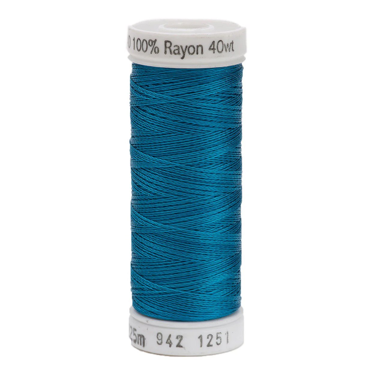Rayon 40wt Thread 250yd Bright Turquoise 1251