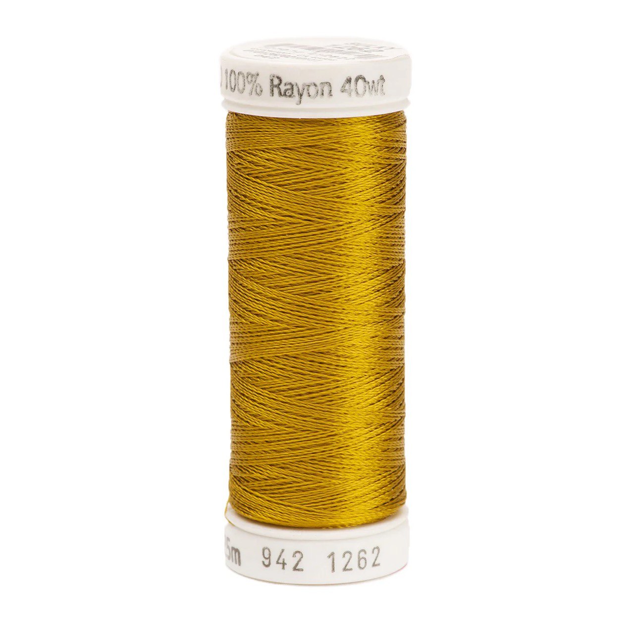 Rayon 40wt Thread 250yd Dark Autumn Gold 1262