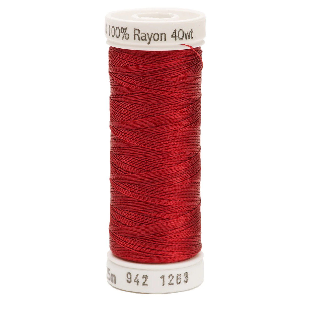 Rayon 40wt Thread 250yd Red Jubilee 1263
