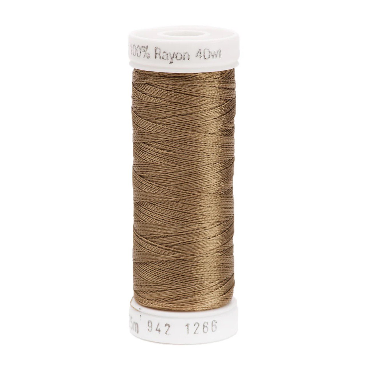 Rayon 40 wt Thread 250yds Toast 1266