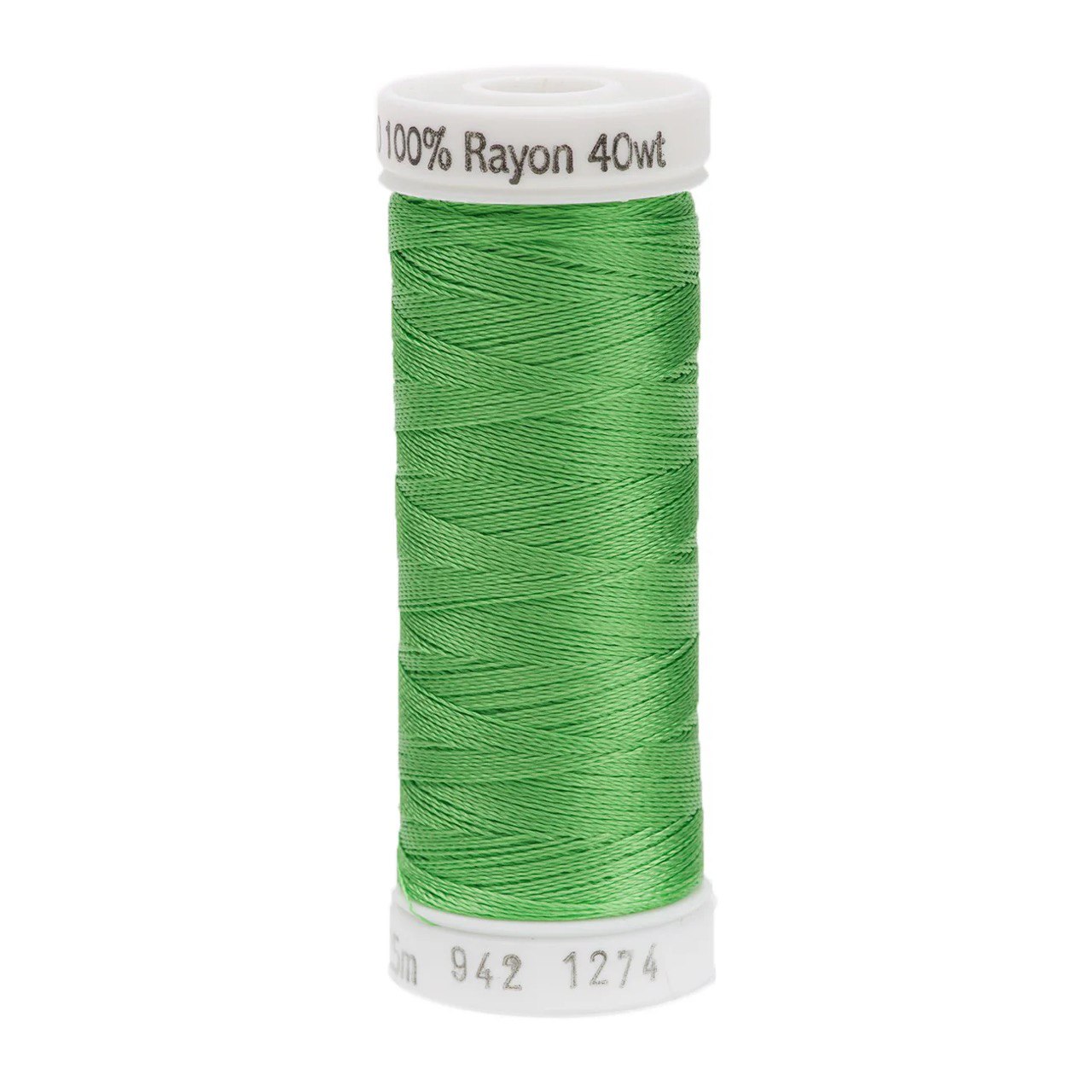 Rayon 40 wt Thread 250yds Nile Green 1274