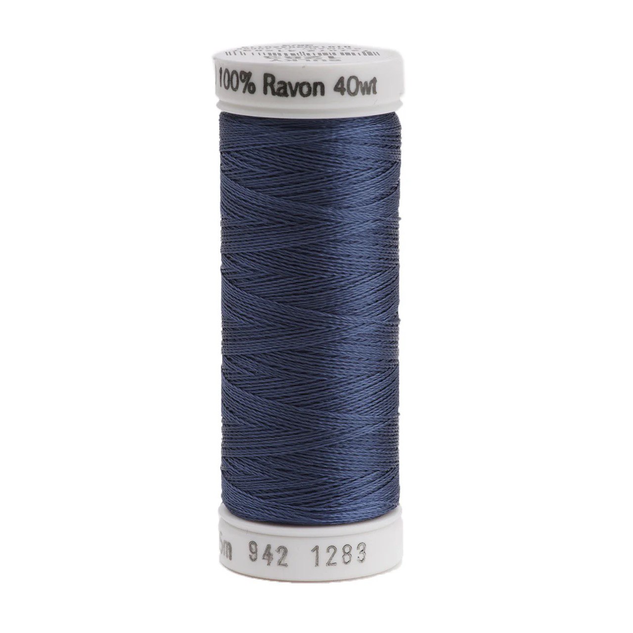 Rayon 40 wt Thread 250yds Slate Gray 1283