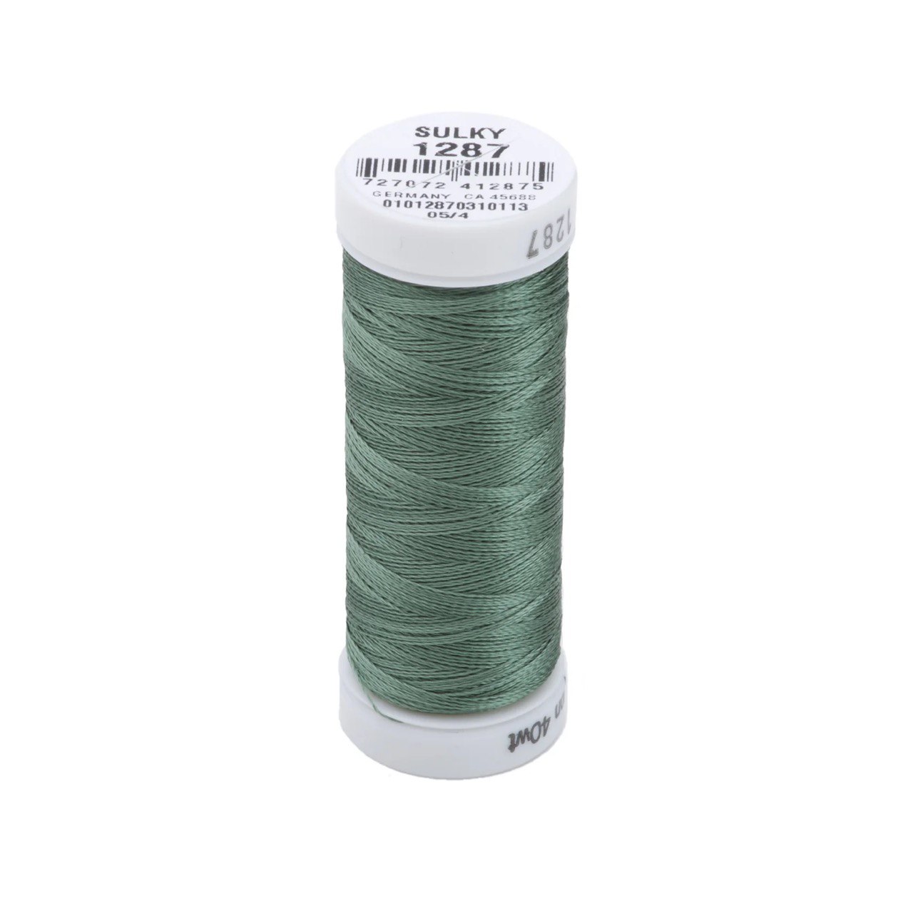 Rayon 40 wt Thread 250yds French Green 1287