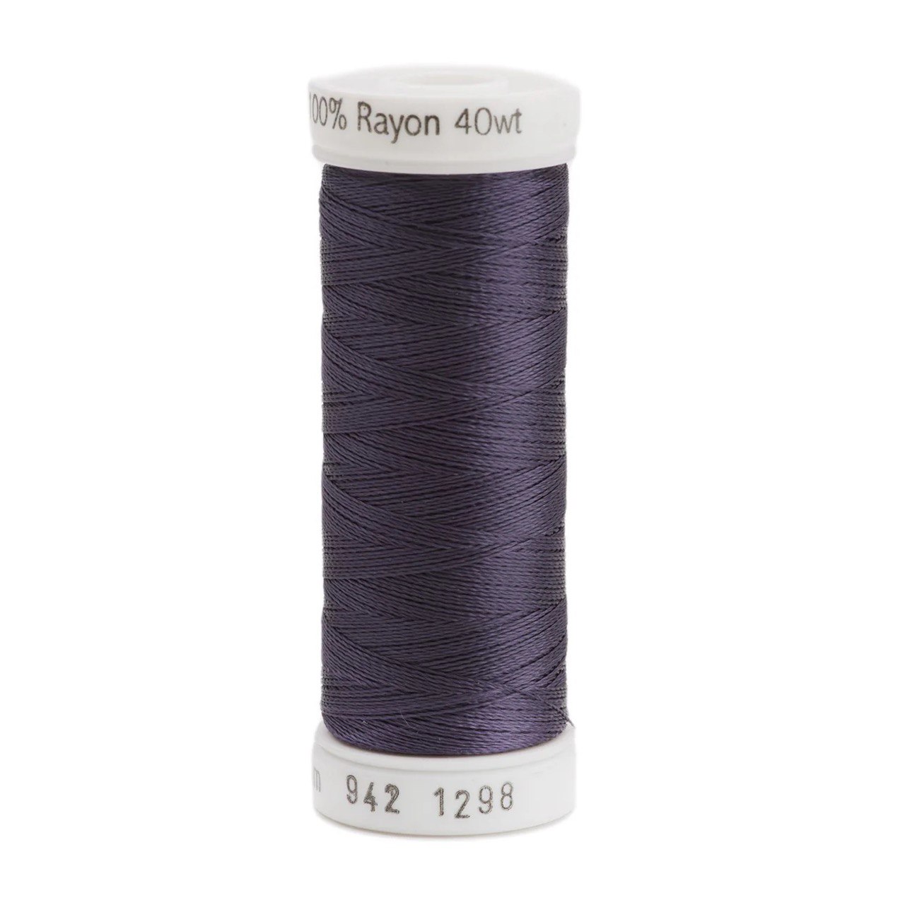 Rayon 40 wt Thread 250yds Dark Plum 1298