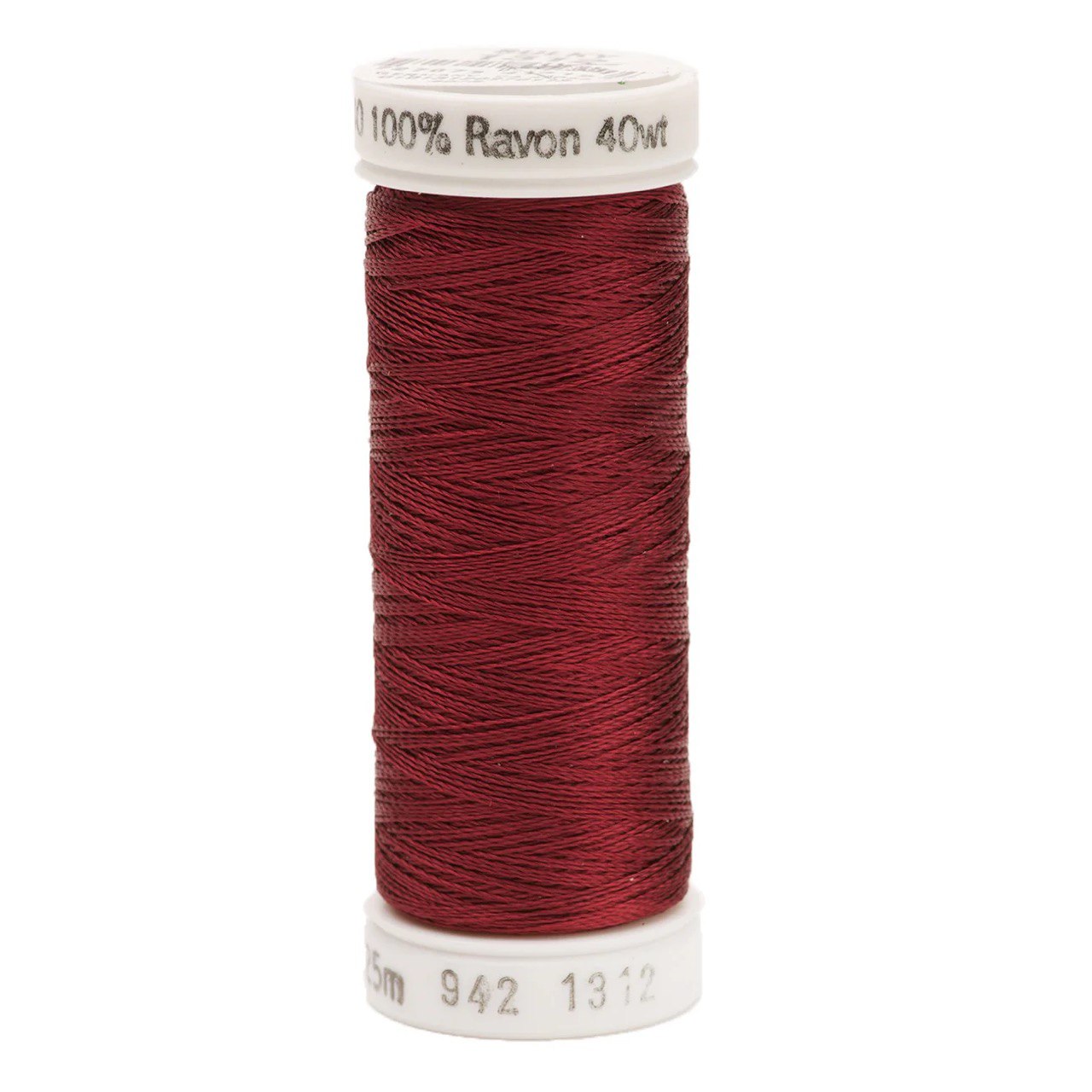 Rayon 40wt Thread 250yd Wine 1312