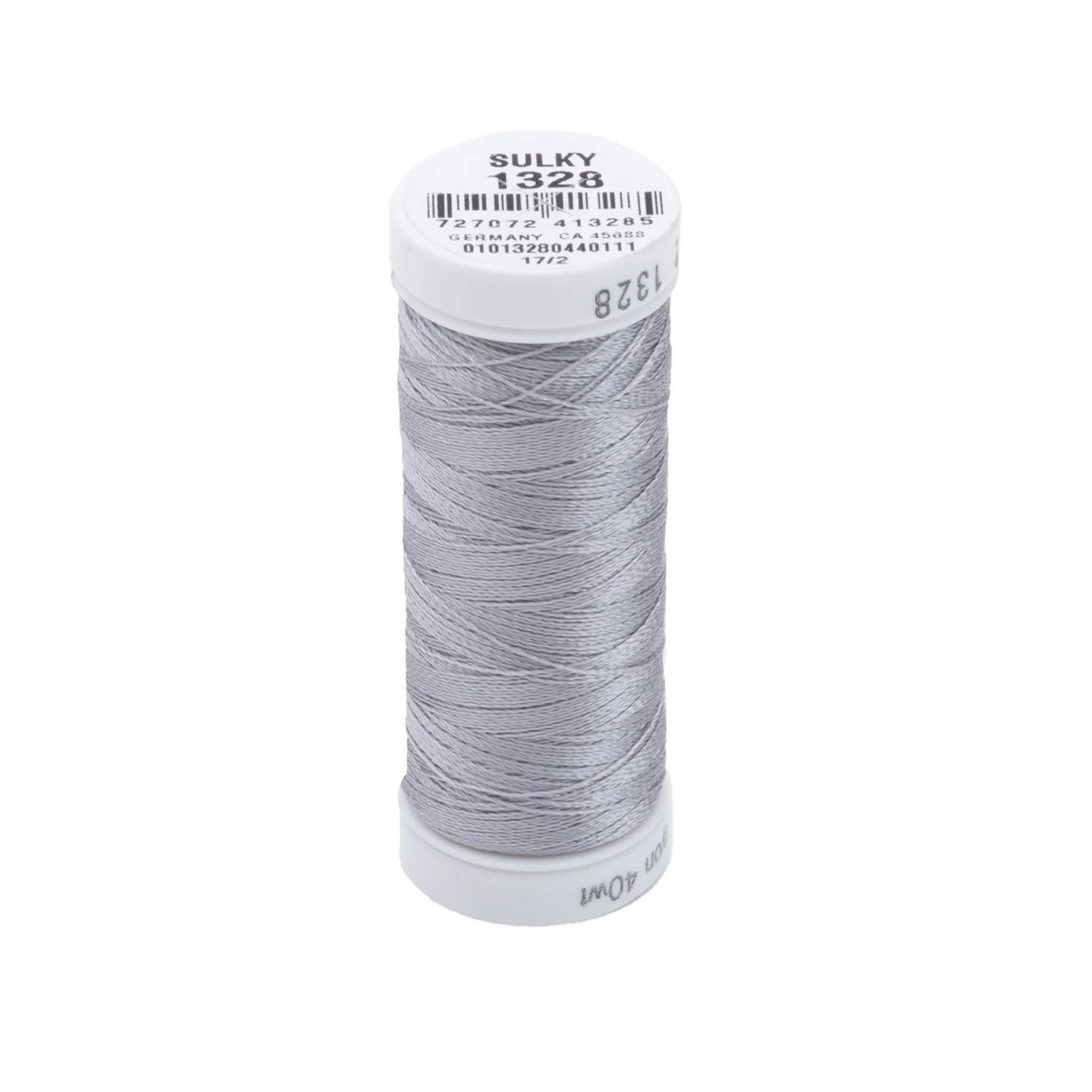 Rayon 40 wt Thread 250yds Nickel Gray 1328