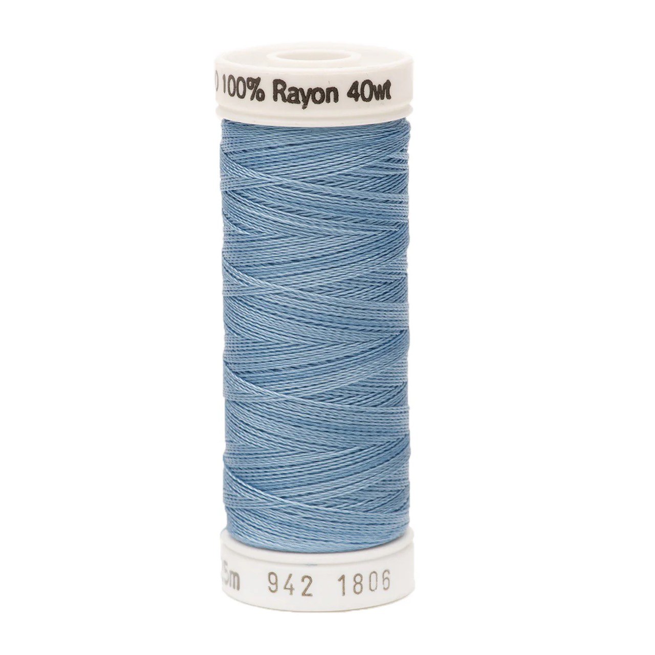 Rayon 40wt Thread 250yd Madras Blue 1806