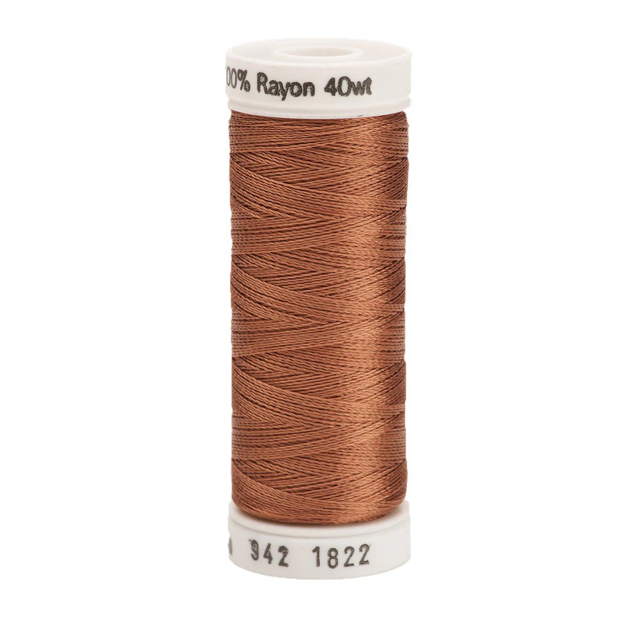 Rayon 40wt Thread 250yd Toffee 1822