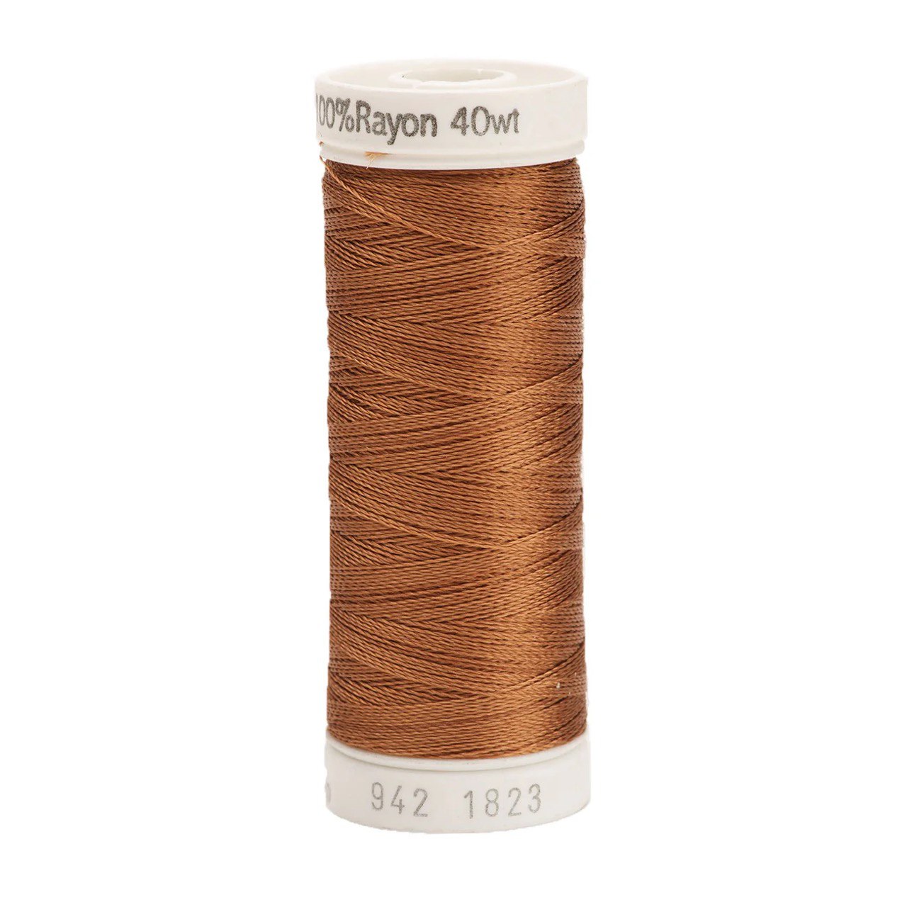 Rayon 40wt Thread 250yd Cocoa 1823
