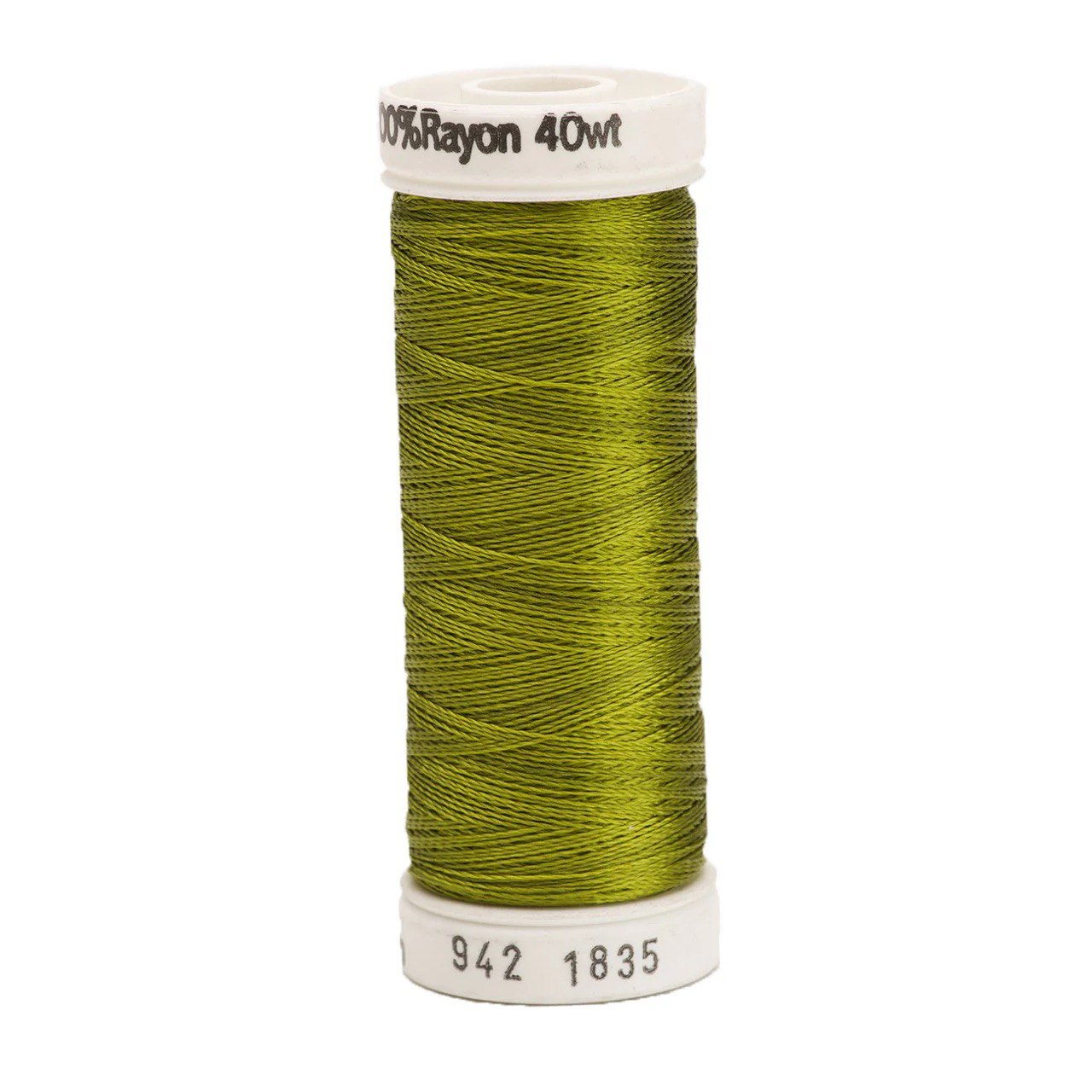 Rayon 40wt Thread 250yds Peapod Green 1835