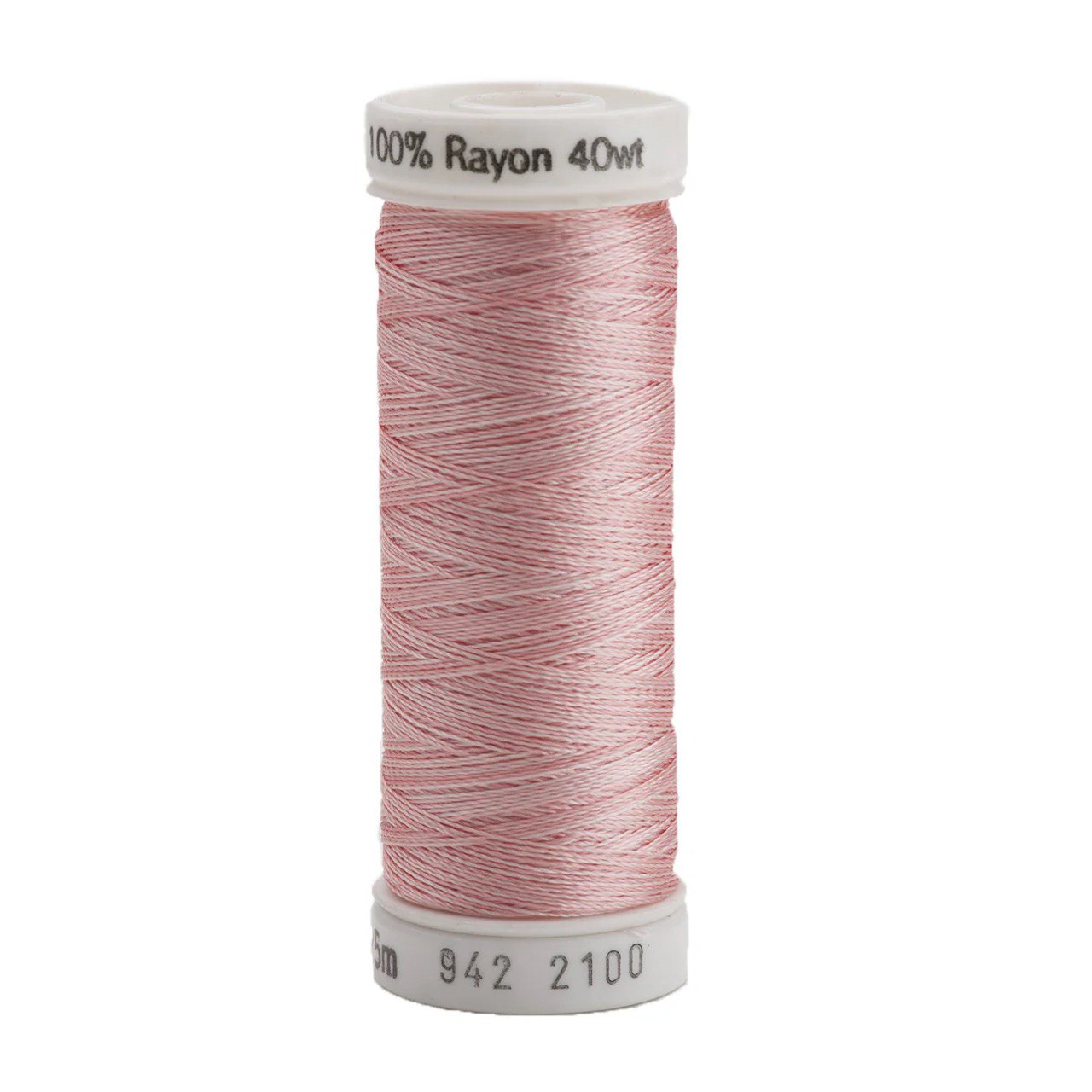 Rayon 40wt Thread 250yd Pastel Pinks 2100