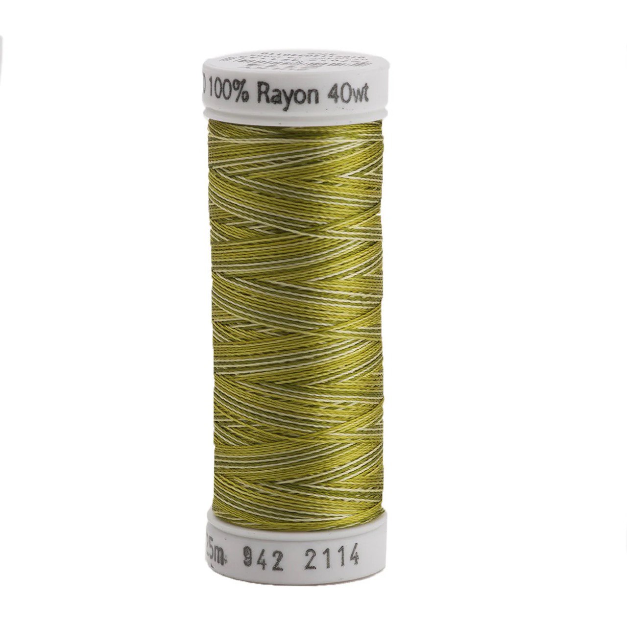 Rayon 40wt Thread 250yd Avocado Greens 2114