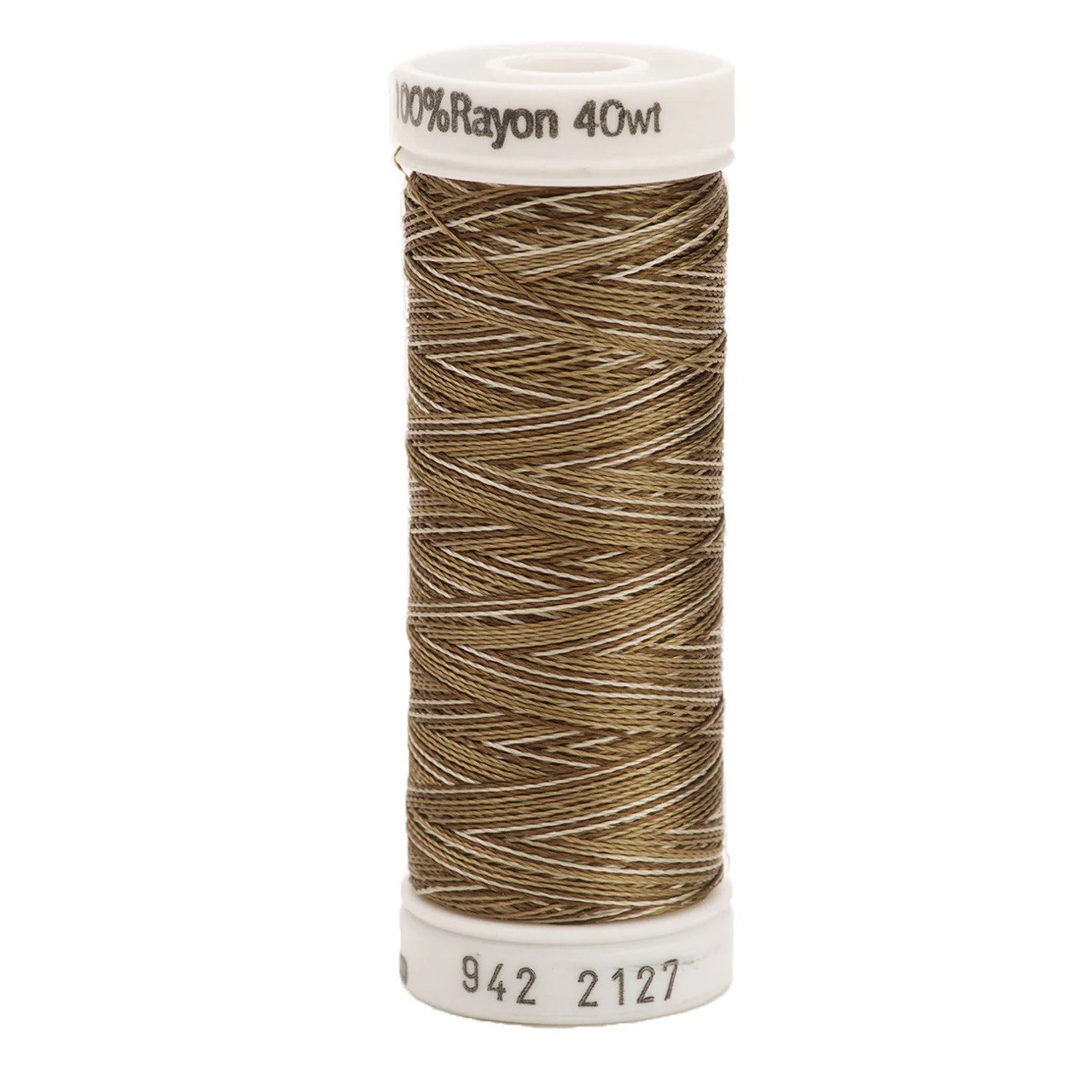 Rayon 40wt Thread 250yd Dark Taupes 2127