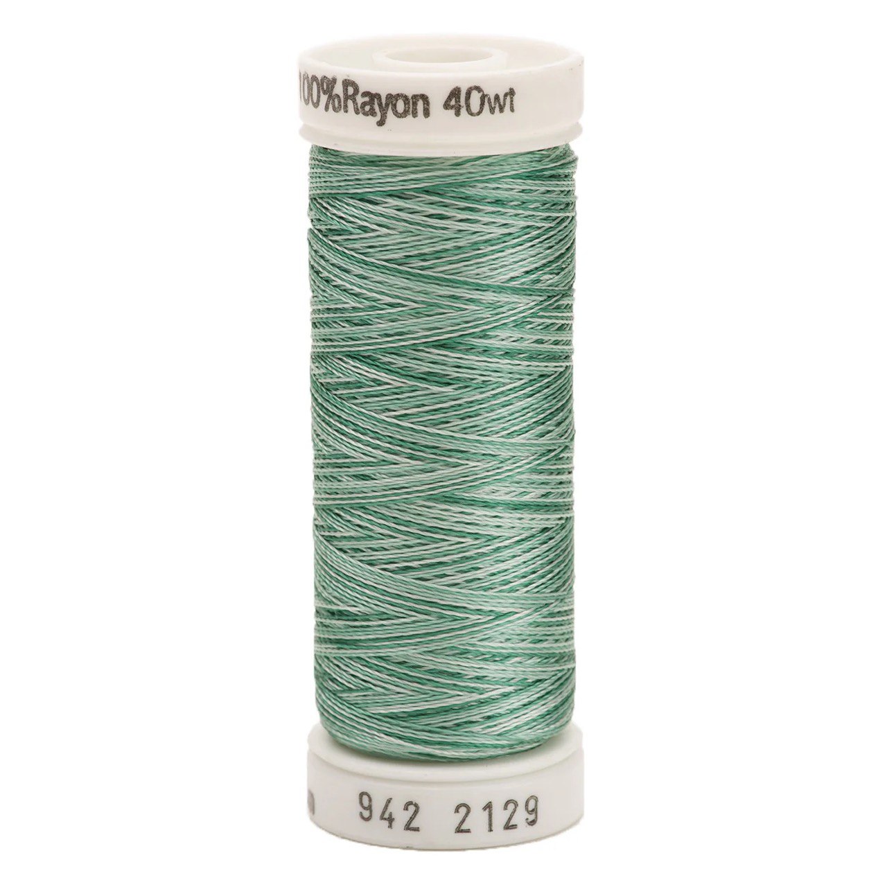 Rayon 40wt Thread 250yd French Greens 2129