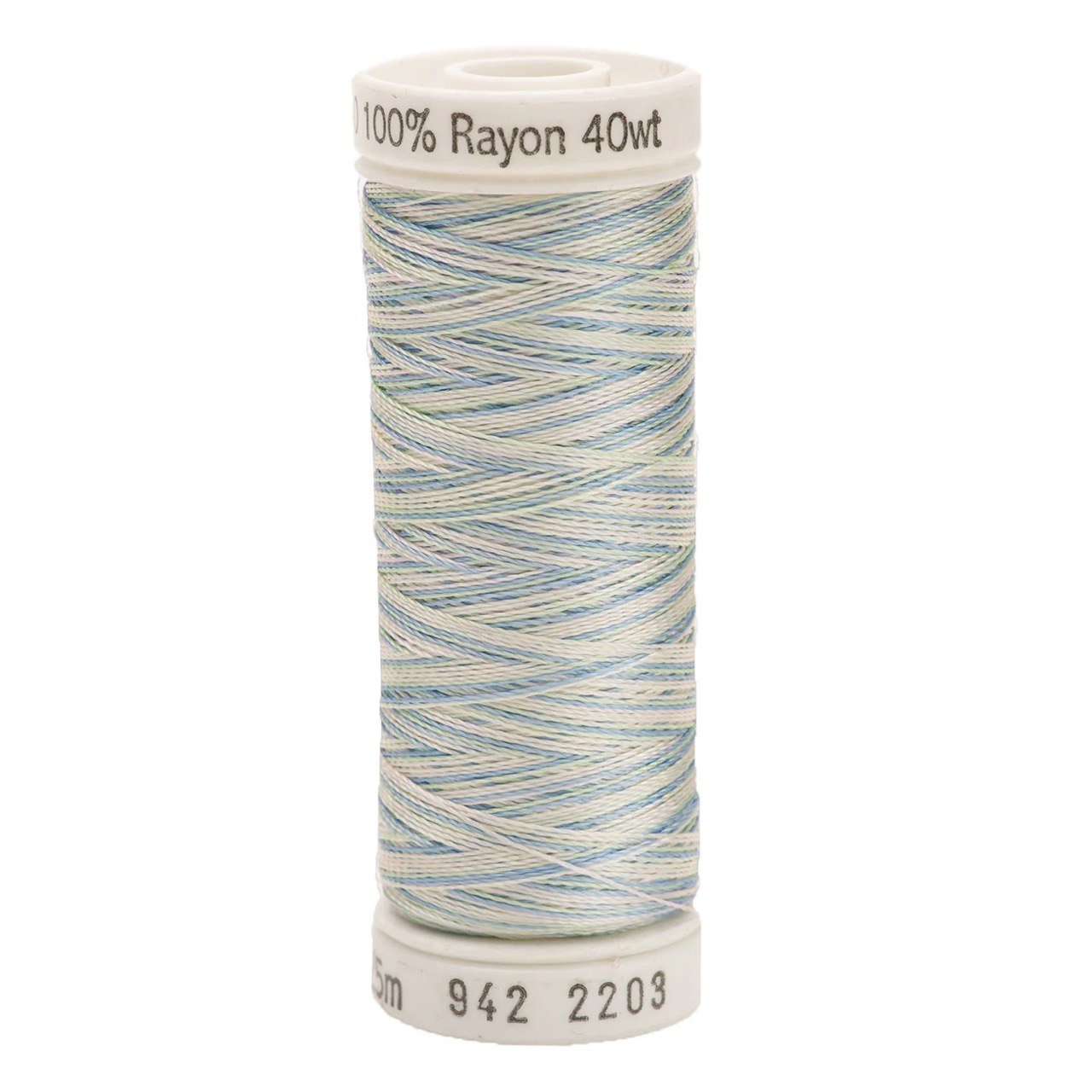 Rayon 40wt Thread 250yd Baby Pink/Mint/Blue 2203