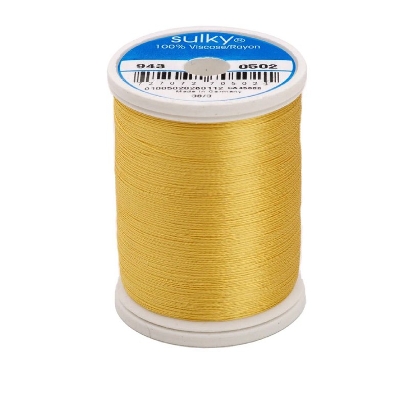 Rayon 40 wt Thread 850yds Cornsilk 0502