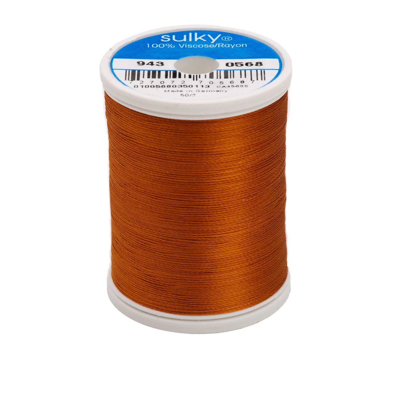 Rayon 40 wt Thread 850yds Cinnamon 0568