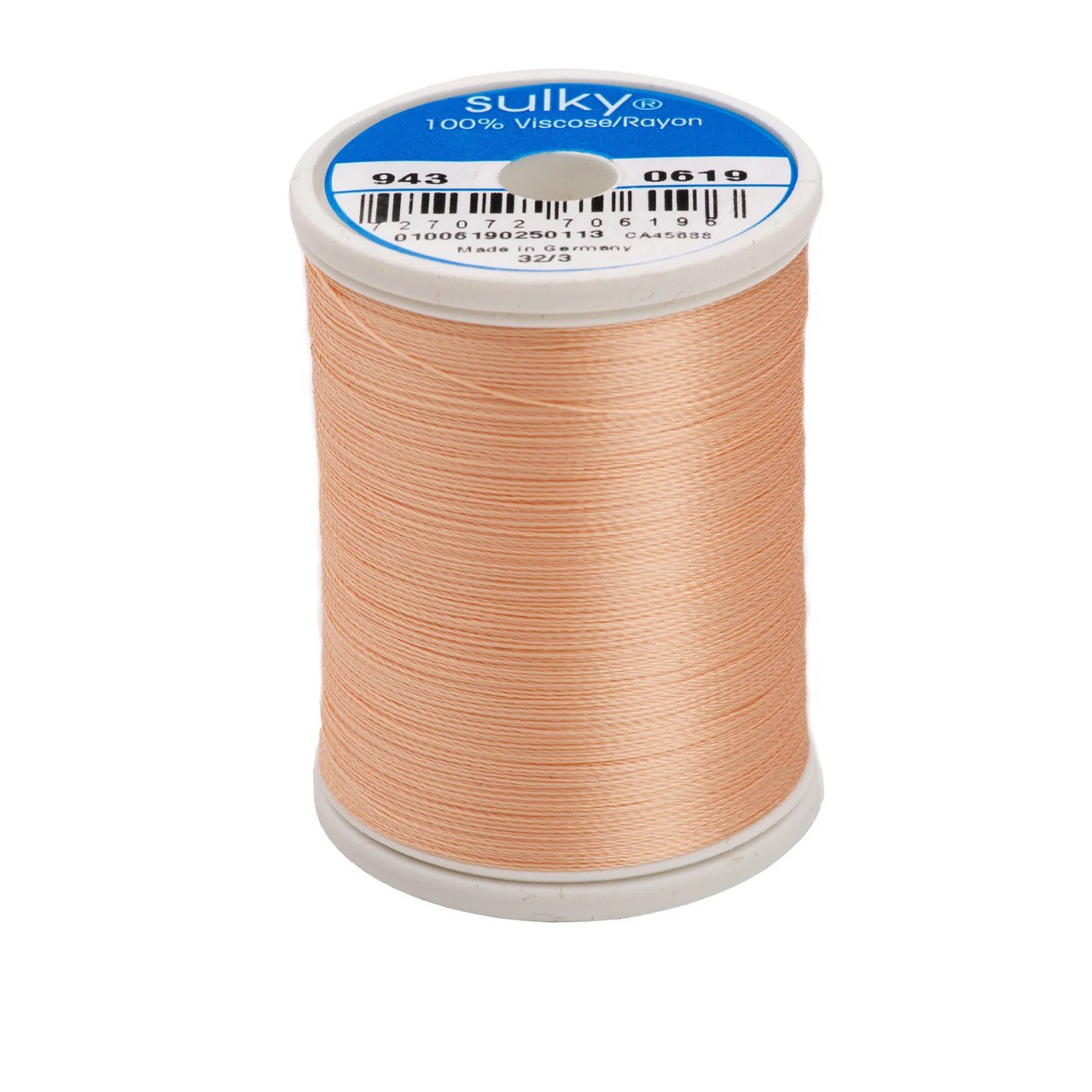 Rayon 40 wt Thread 850yds Dusty Peach 0619