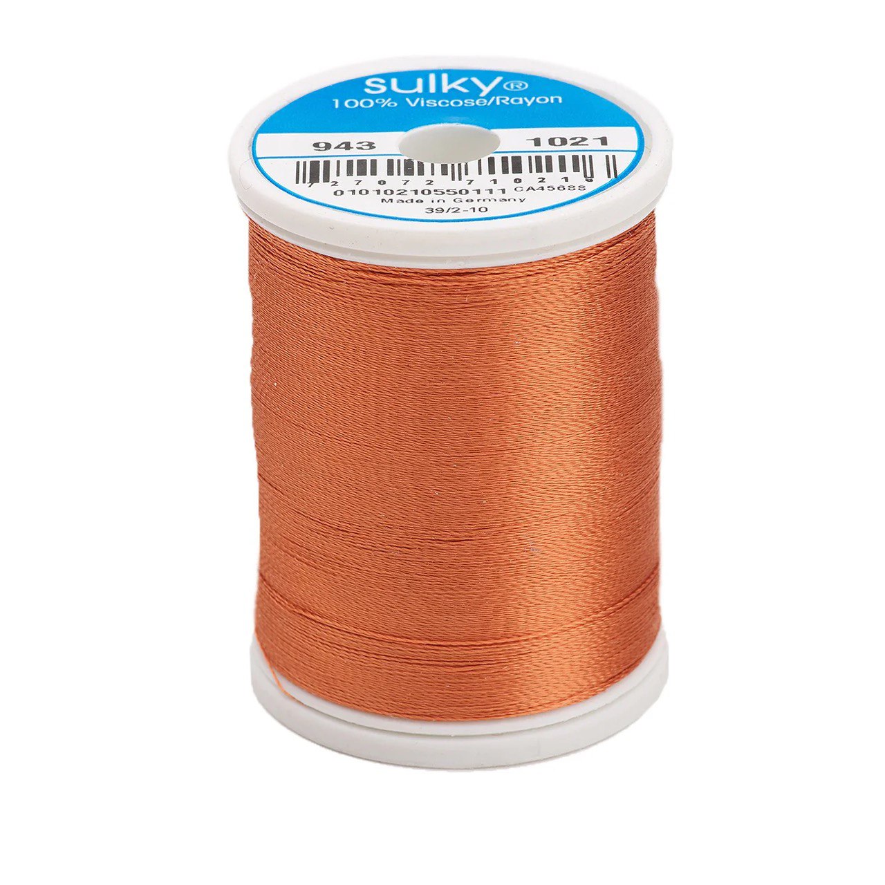 Rayon 40 wt Thread 850yds Maple 1021
