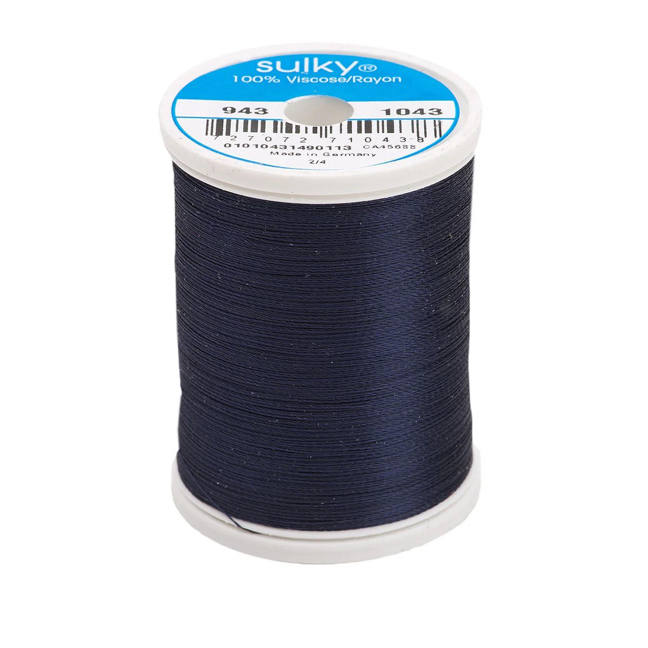 Rayon 40 wt Thread 850yds Dark Navy 1043