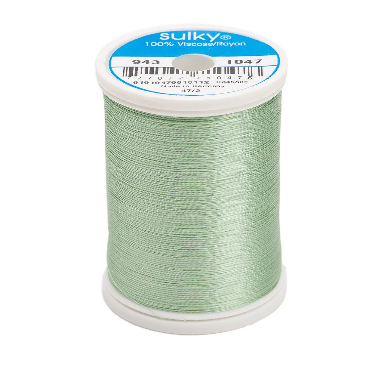 Rayon 40 wt Thread 850yds Mint Green 1047